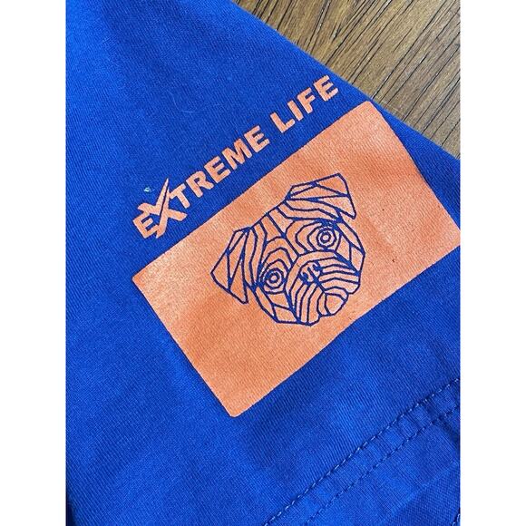 Switch Remarkable Mastermind Embroidered Graphic T-Shirt Mens Size M Blue - Picture 5 of 9